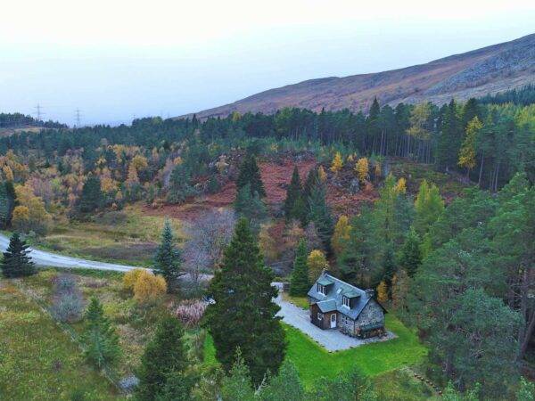 Remote Cottage in the Highlands of Scotland